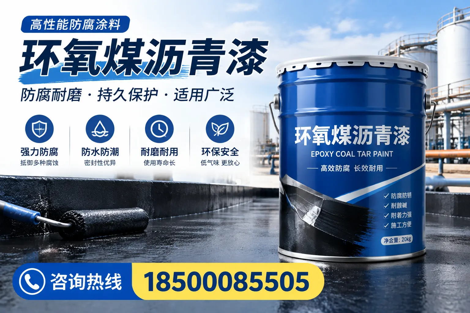 环氧煤沥青漆与传统涂料的对比，哪种更适合德州？